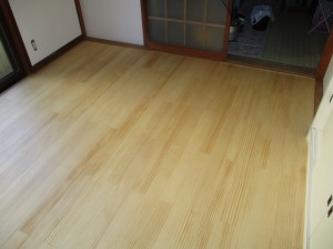 【松本市】床の工事について